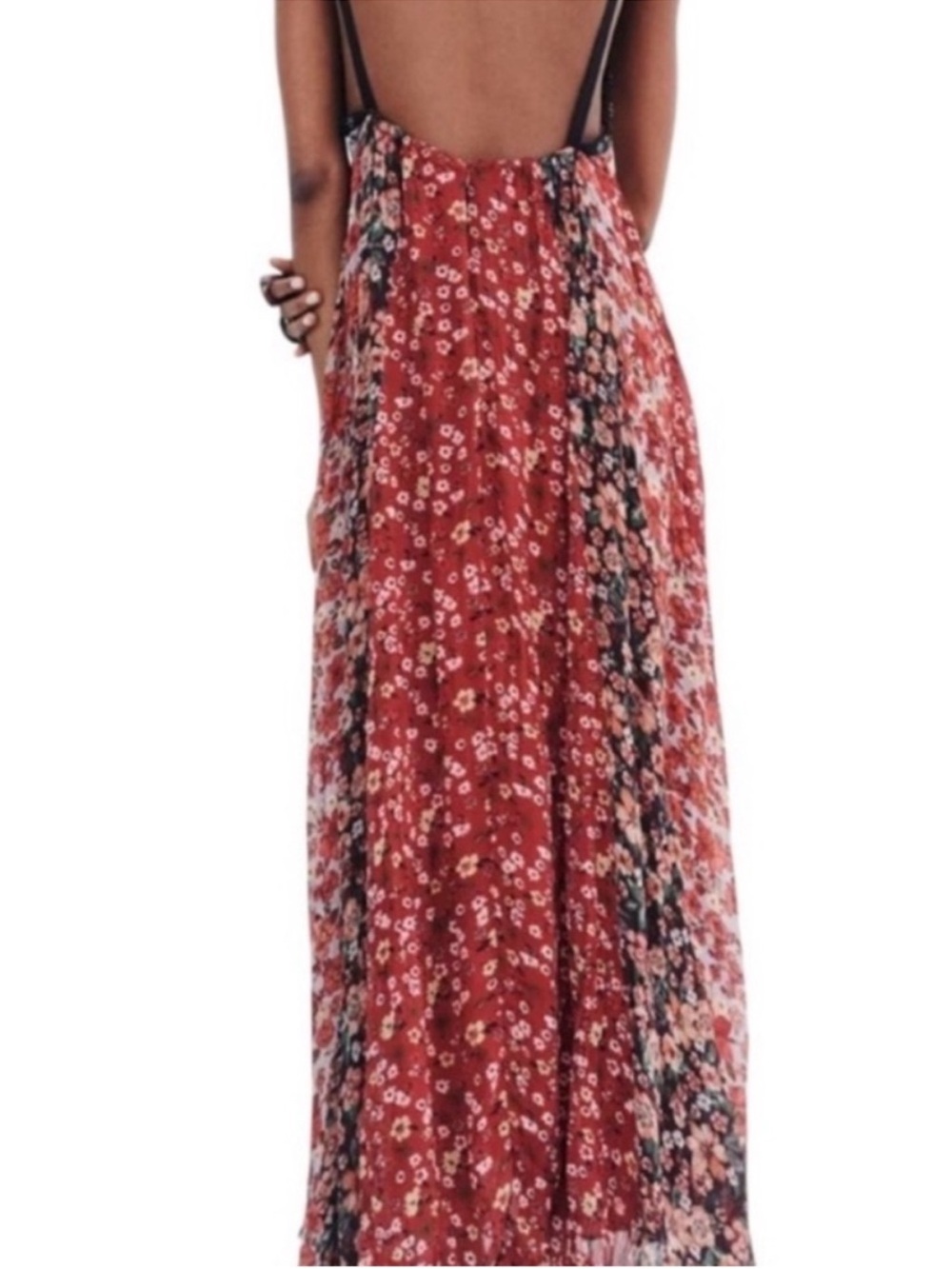 NWT ZARA “ZW COLLECTION FLORAL PRINT MAXI DRESS” - Picture 3 of 8